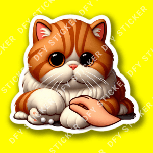 DFY Cute Kitty Stickers