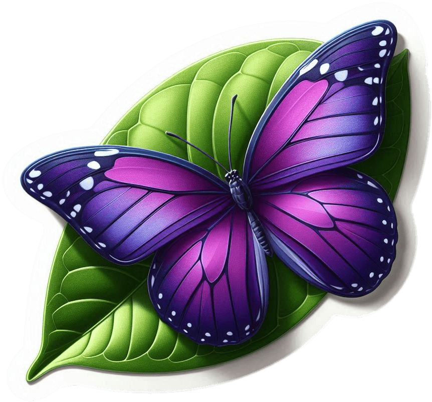 Butterfly Sticker