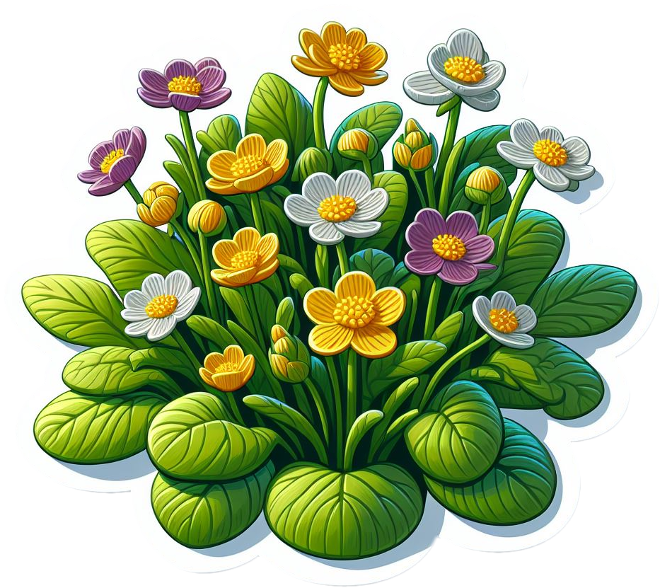 Wildflowers Stickers
