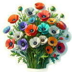 Wildflowers Stickers